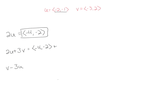 given-vectors-u-and-v-find-a-2u-b-2u3v-c-v-3u-see-example-4-mathbfulangle-2-1rangle-quad-mathbfvlang