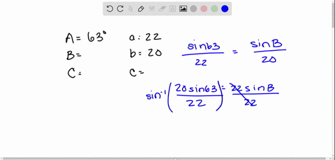 solve-for-the-remaining-sides-and-angles-if-possible-using-any-appropriate-technique-a22-alpha63circ