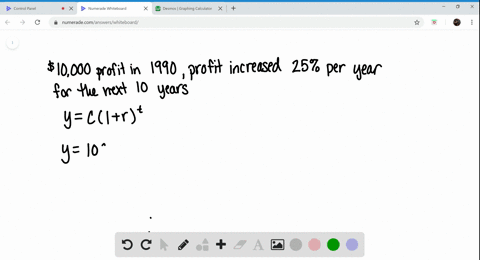 write-an-exponential-growth-model-for-the-profit-a-business-had-a-10000-profit-in-1990-then-the-prof