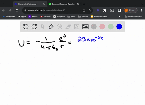 estimate-the-binding-energy-of-a-kcl-molecule-by-calculating-the-electrostatic-potential-energy-when