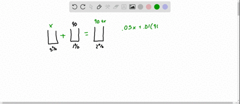 solve-each-problem-how-many-gallons-of-a-5-alcohol-solution-must-be-mixed-with-90-gallons-of-1-solut