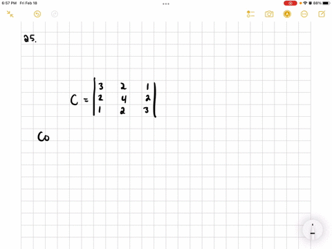 find-the-cofactor-matrix-c-and-compare-a-cmathrmt-with-a-1-aleftbeginarrayrrr-2-1-0-1-2-1-0-1-2-enda