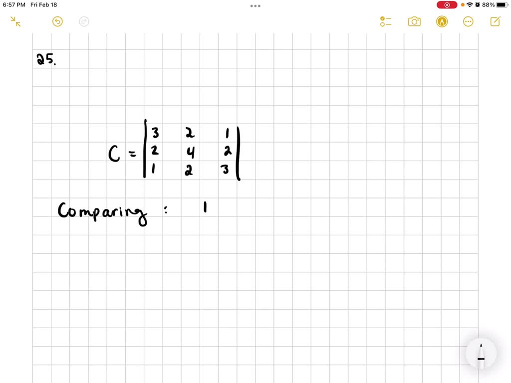 SOLVED:Find the matrix R̂^1(a b) for SO(3) and compare with a matrix ...