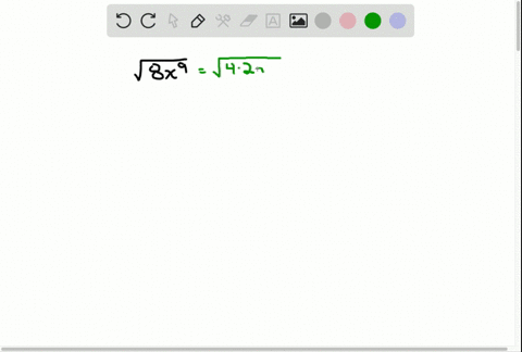 simplify-by-factoring-sqrt8-x9
