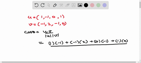 find-the-angle-theta-between-the-vectors-mathbfu1-101-quad-mathbfv-12-10