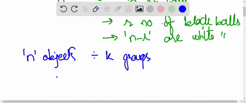 there-are-leftbeginarrayln-rendarrayright-different-linear-arrangements-of-n-balls-of-which-r-are-bl