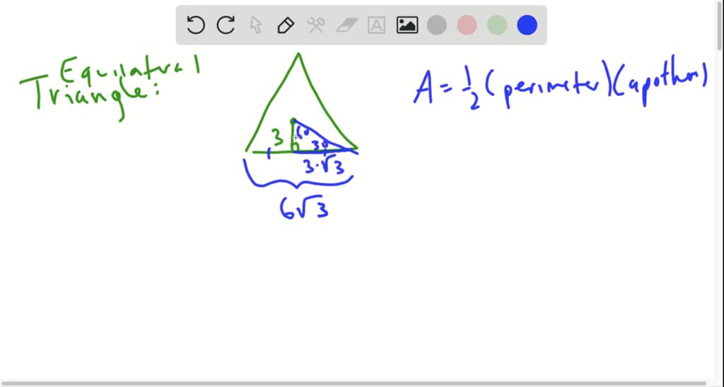 SOLVED:Find the area of each shaded region. Assume that all polygons ...