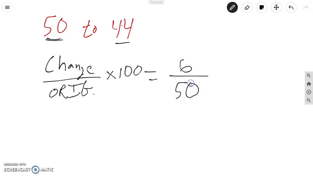 SOLVED Find The Percent Of Change Round To The Nearest Tenth If