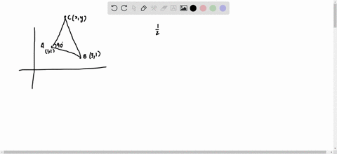 a-triangle-a-b-c-lying-in-the-first-quadrant-has-two-vertices-as-a12-and-b31-if-angle-b-a-c90circ-an