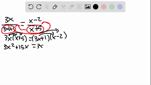 solve-frac3-x3-x1fracx-2x5