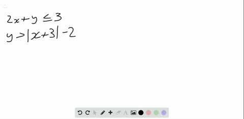 solve-each-system-of-inequalities-by-graphing-leftbeginarrayl2-xy-leq-3-yx3-2endarrayright