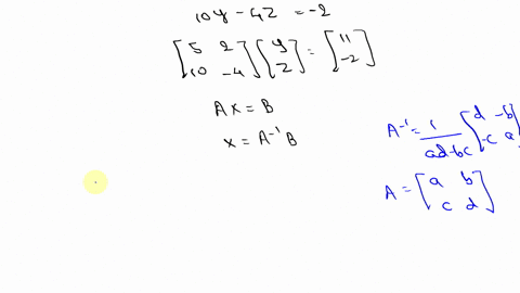 solve-each-matrix-equation-or-system-of-equations-by-using-inverse-matrices-beginarrayl5-y2-z11-10-y