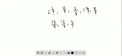write-the-fractions-in-order-from-least-to-greatest-2-frac18-frac128-frac38-1-frac28-frac88