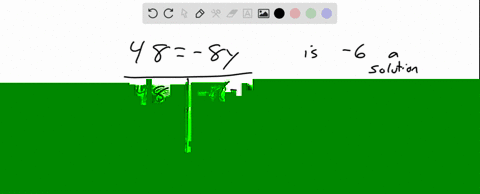 is-6-a-solution-of-the-equation-48-8-y