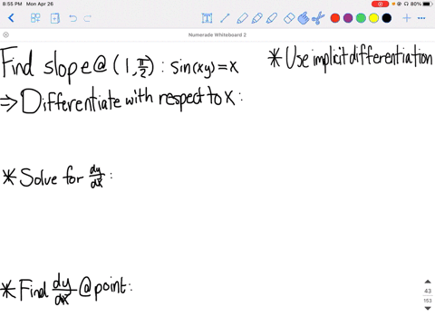 find-the-slope-of-the-tangent-to-the-curve-at-the-point-specified-sin-x-yx-text-at-1-pi-2-4