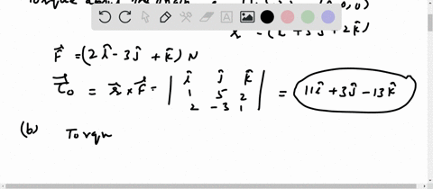 a-force-f2-i-3-jk-acts-at-the-point-152-find-the-torque-due-to-f-a-about-the-origin-b-about-the-y-ax