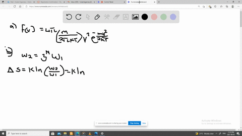 calc-two-moles-of-an-ideal-gas-occupy-a-volume-v-the-gas-expands-isothermally-and-reversibly-to-a-vo