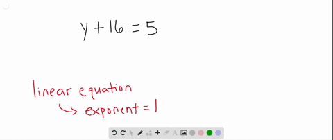 SOLVED:Tell whether each equation is linear or not linear. Explain your ...