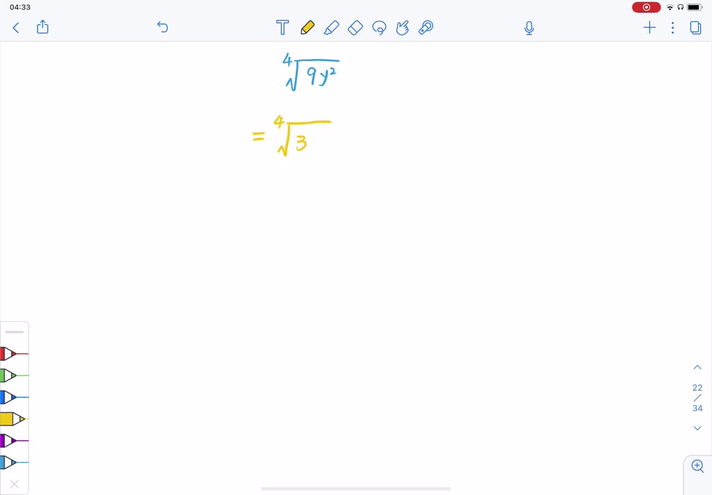 SOLVEDWrite each expression in simplest radical form. If a radical