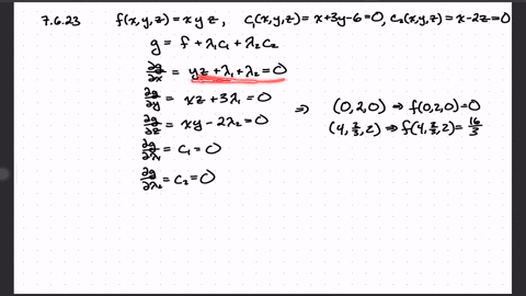 in-exercises-23-and-24-use-a-spreadsheet-to-find-the-given-extremum-in-each-case-assume-that-x-y-and