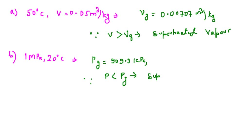 SOLVED:Determine Whether Refrigerant R-410A In Each Of The Following ...