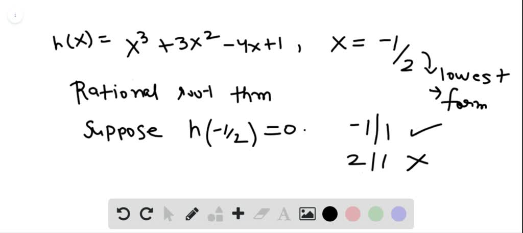 solved-determine-whether-each-given-number-is-a-zero-of-the-polynomial