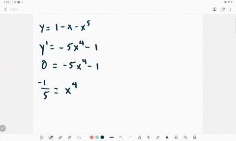 find-the-intervals-of-increase-and-decrease-of-the-functions-y1-x-x5-2
