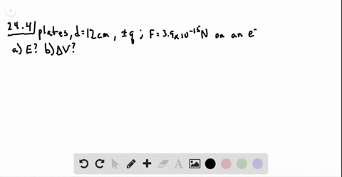 two-large-parallel-conducting-plates-are-12-mathrmcm-apart-and-have-charges-of-equal-magnitude-and-o