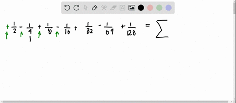 rewrite-the-sums-using-sigma-notation-frac12-frac14frac18-frac116frac132-frac114frac1128