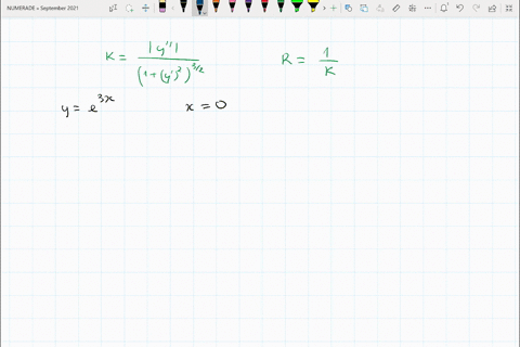 find-the-curvature-and-radius-of-curvature-of-the-plane-curve-at-the-given-value-of-x-ye3-x-quad-x0