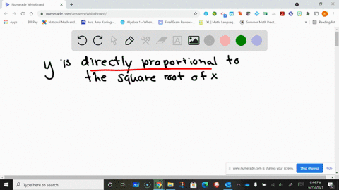write-an-equation-that-describes-each-variation-use-k-as-the-constant-of-variation-y-is-directly-pro