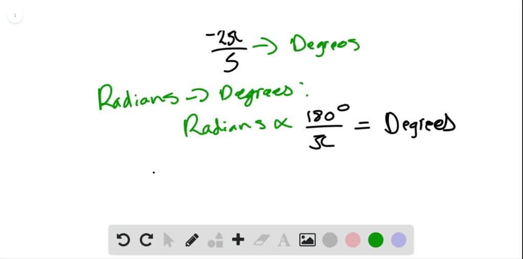 32 Degrees And Radians Conversion Practice Worksheet Answers