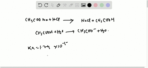 two-solutions-of-sodium-acetate-are-prepared-one-with-a-concentration-of-01-m-and-the-other-with-a-c