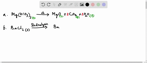 write-chemical-equations-for-the-reactions-you-would-expect-to-occur-when-a-mathrmmgleftmathrmhco_3r
