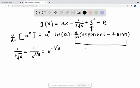 find-the-derivatives-of-the-functions-assume-that-a-b-c-and-k-are-constants-gx2-x-frac1sqrt3x3x-e
