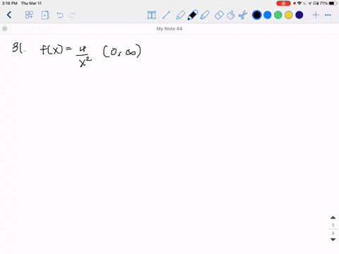 show-that-f-is-strictly-monotonic-on-the-given-interval-and-therefore-has-an-inverse-function-on-t-3