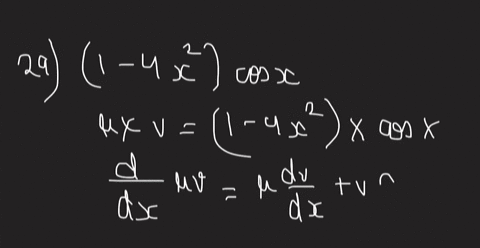 differentiate-left1-4-x2right-cos-x