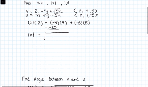 find-a-mathbfv-cdot-mathbfumathbfvmathbfu-b-the-cosine-of-the-angle-between-mathbfv-and-mathbfu-c--9