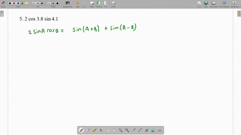 transform-the-product-into-a-sum-or-difference-of-sines-or-cosines-with-positive-arguments-2-cos-38-