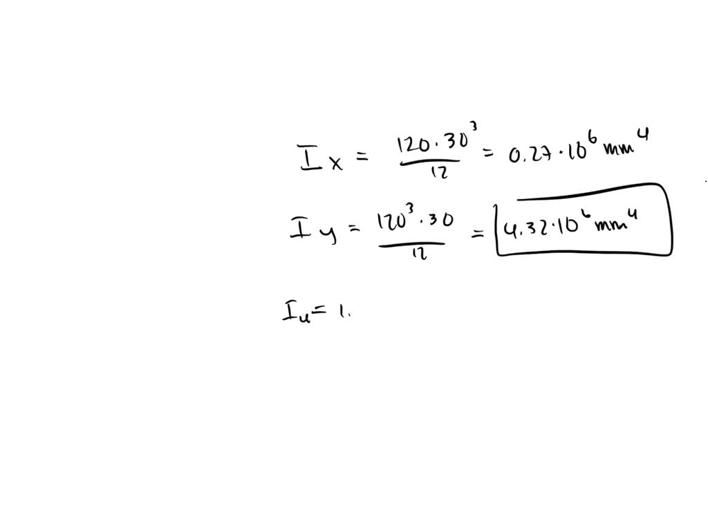 For the semicircular region, calculate (a) the principal moments of ...