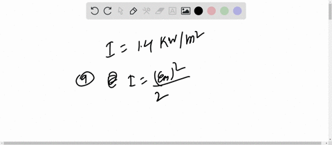 sunlight-just-outside-the-earths-atmosphere-has-an-intensity-of-140-mathrmkw-mathrmm2-calculate-left