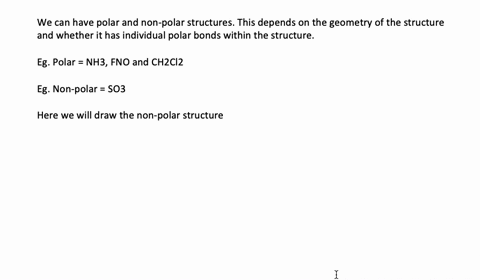 which-molecule-is-nonpolar-a-mathrmso_3-b-mathrmch_2-mathrmcl_2-c-mathrmnh_3-d-mathrmfno
