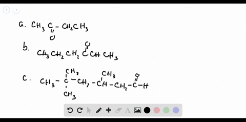 name-each-aldehyde-or-ketone
