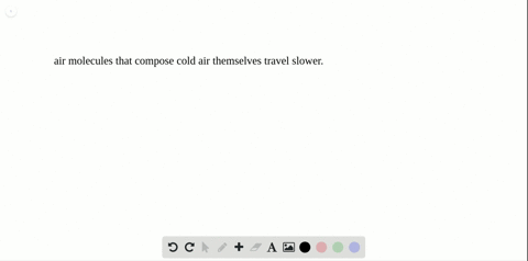 why-does-sound-travel-slower-in-cold-air-than-in-warm-air