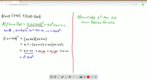 in-this-exercise-we-prove-the-cauchy-schwarz-inequality-if-v-and-ware-any-two-vectors-then-mathbfv-c