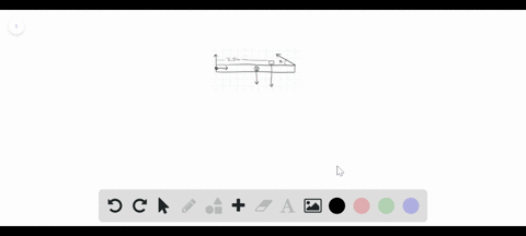 bullet-a-uniform-beam-40-mathrmm-long-and-weighing-2500-mathrmn-carries-a-3500-mathrmn-weight-150-ma