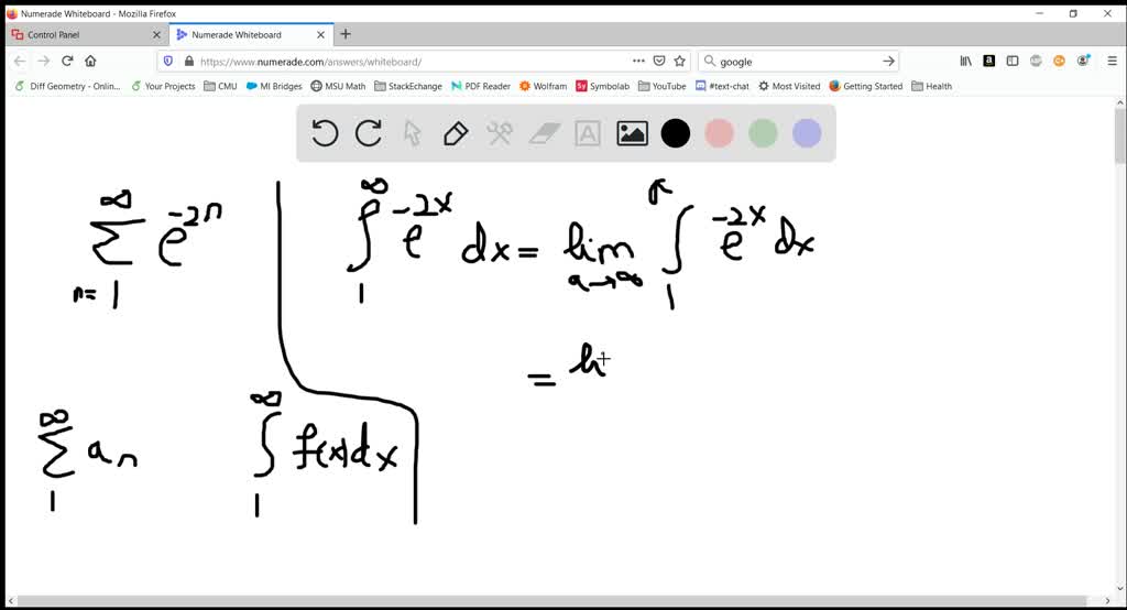 solved-use-the-integral-test-to-determine-if-the-series-in-exercises-1