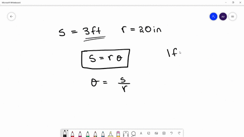 a-find-the-radian-and-degree-measures-of-the-central-angle-boldsymboltheta-subtended-by-the-given--2