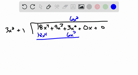 divide-using-long-division-state-the-quotient-qx-and-the-remainder-rx-frac18-x49-x33-x23-x21-5