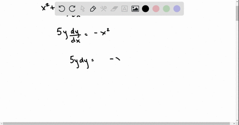 find-the-general-solution-of-the-differential-equation-x25-y-fracd-yd-x0